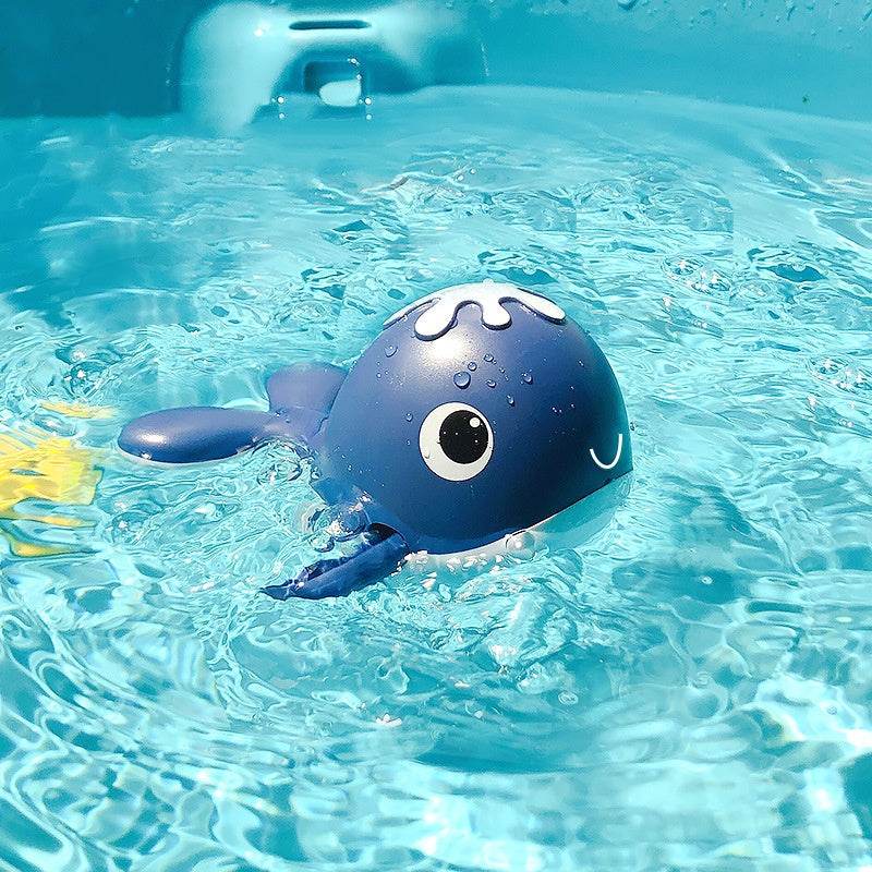 Cognitive floating toy for children in a bath.