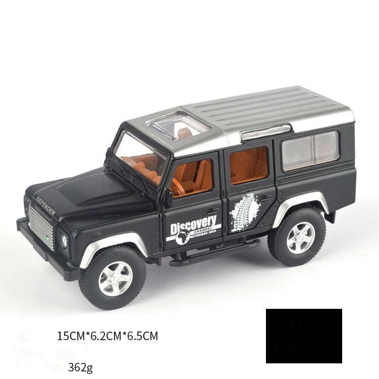 Off-road vehicle children toy with music and sound, in black, sized 15cm x 6.2cm x 6.5cm, suitable for infants aged 0-3.