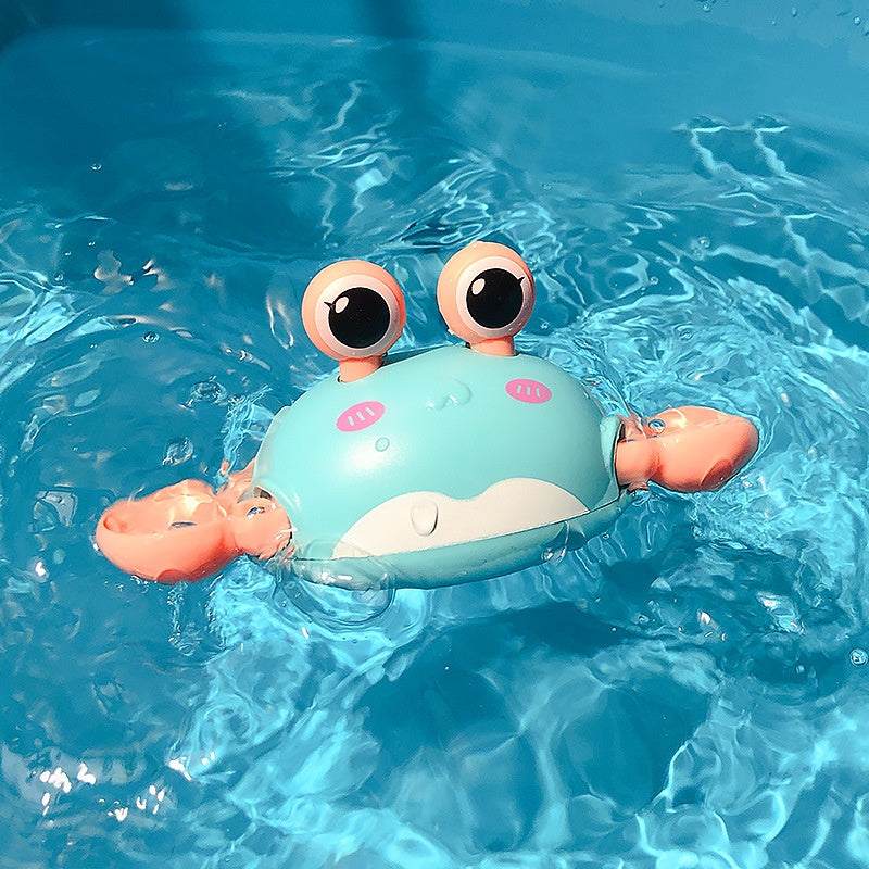 Cognitive floating crab toy for children.